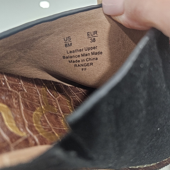 Ladies Sam Edelman Black Suede Cork Wedge Sandals 8M 38 - Picture 14 of 14